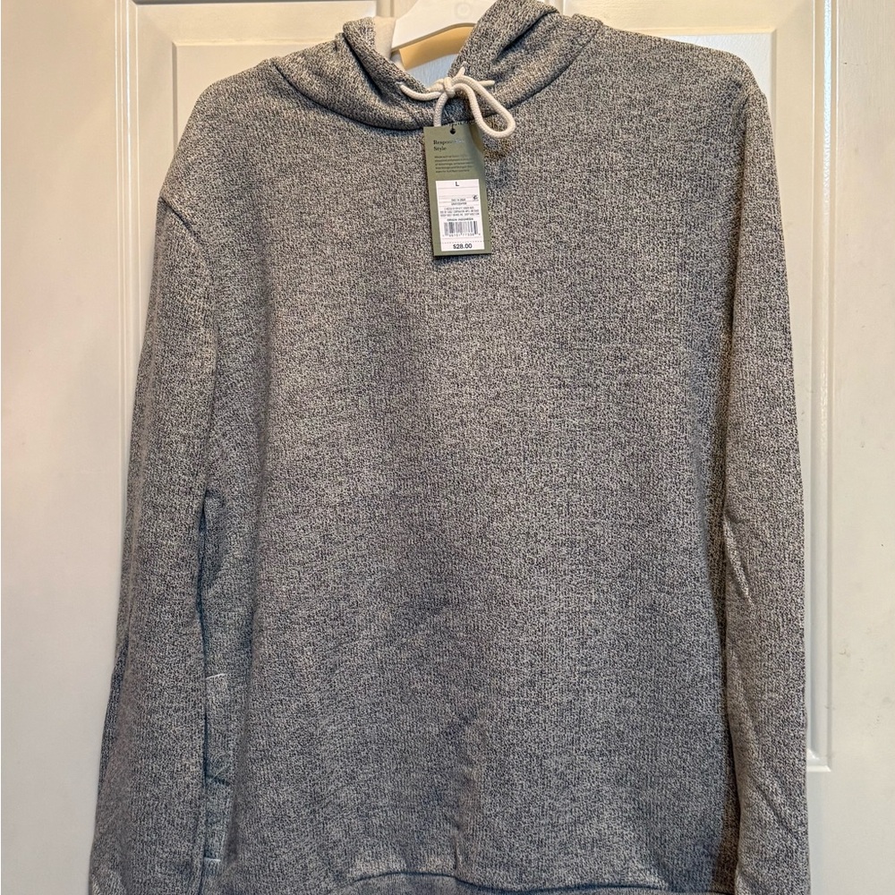 Goodfellow Men’s Gray Hooded Sweatshirt